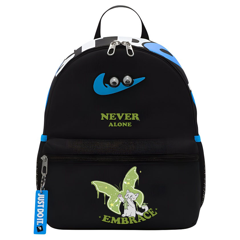 Nike Тканевый рюкзак унисекс черный и фото синий, Butterfly Cat
Nike Тканевый рюкзак унисекс черный и фото синий, Butterfly Cat