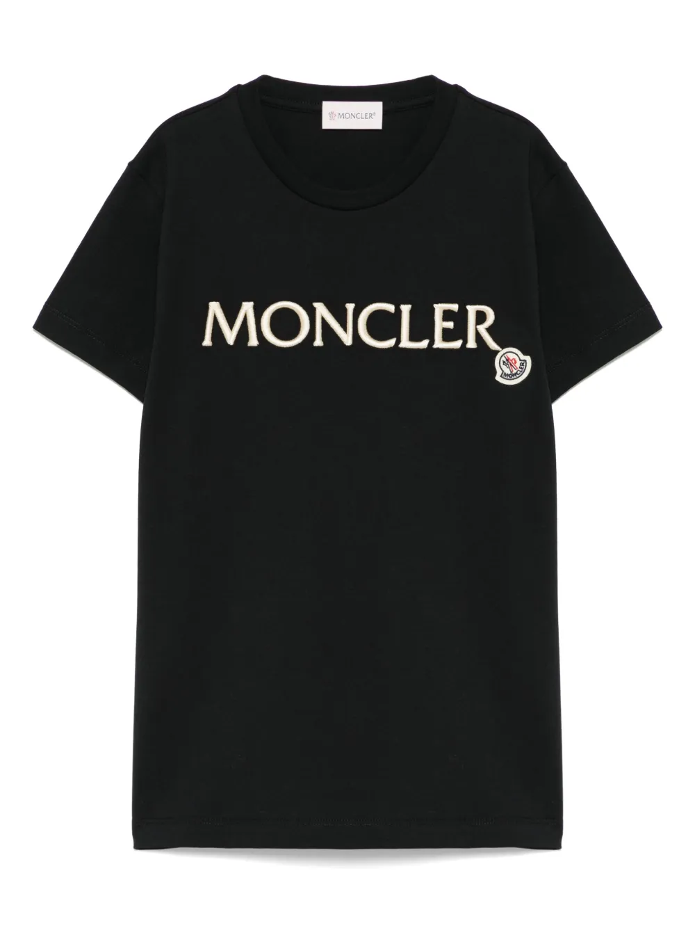 Футболка с вышитым логотипом Moncler Enfant, черный
Футболка с вышитым логотипом Moncler Enfant, черный