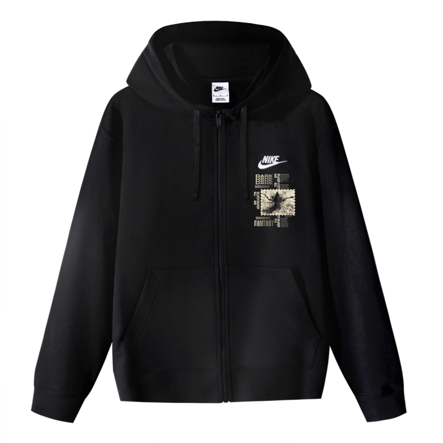 Nike Куртка унисекс черная, Black
Nike Куртка унисекс черная, Black