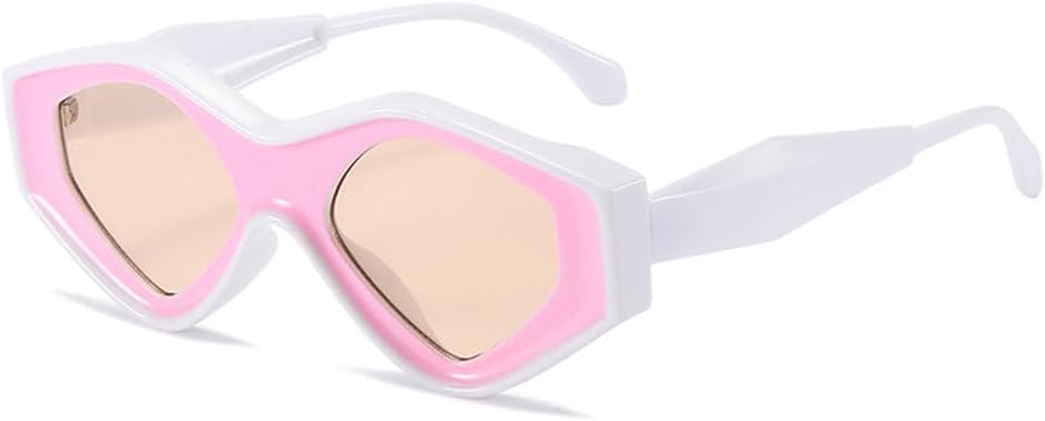 Винтажные солнцезащитные очки Polygon для женщин, модные разноцветные двухцветные солнцезащитные очки для мужчин, нестандартной формы, защита от ультрафиолета UV400 TKKTLLT, C6whitepink
Винтажные солнцезащитные очки Polygon для женщин, модные разноцветные двухцветные солнцезащитные очки для мужчин, нестандартной формы, защита от ультрафиолета UV400 TKKTLLT, C6whitepink