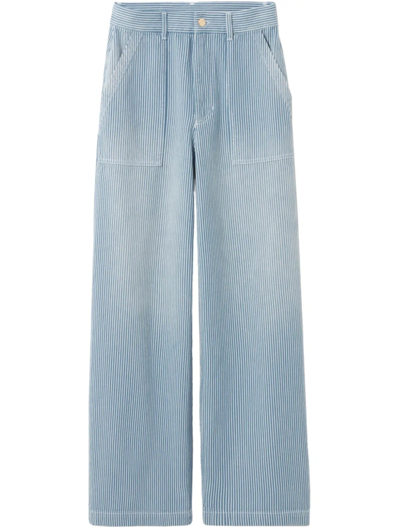 Прямые брюки в полоску от Claudie Pierlot, синий
Прямые брюки в полоску от Claudie Pierlot, синий