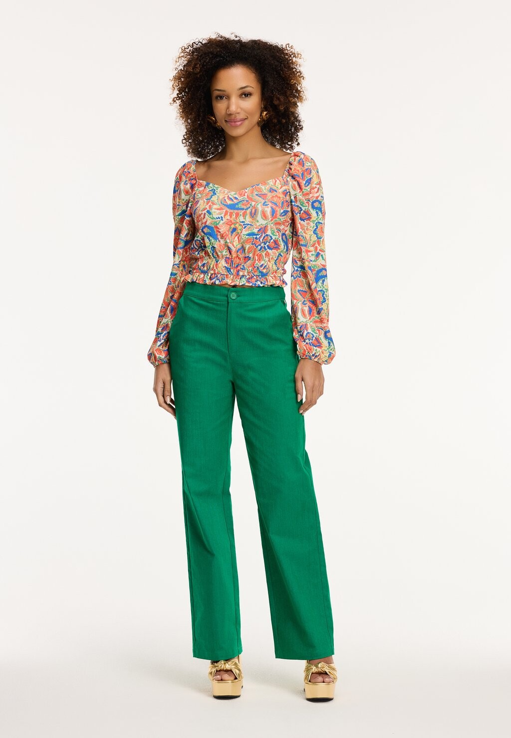 Футболка с длинным рукавом Indi Flower Shiwi, мультиколор
Футболка с длинным рукавом Indi Flower Shiwi, мультиколор