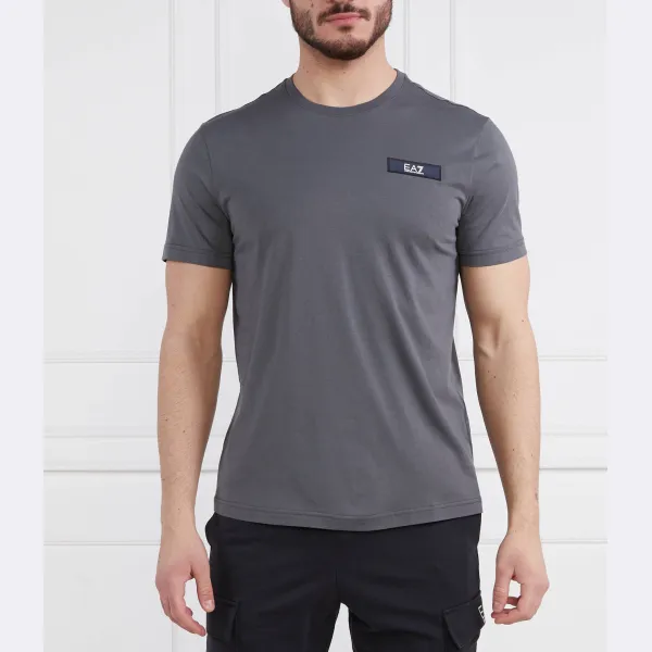 Футболка стандартного кроя Ea7, серый
Футболка стандартного кроя Ea7, серый