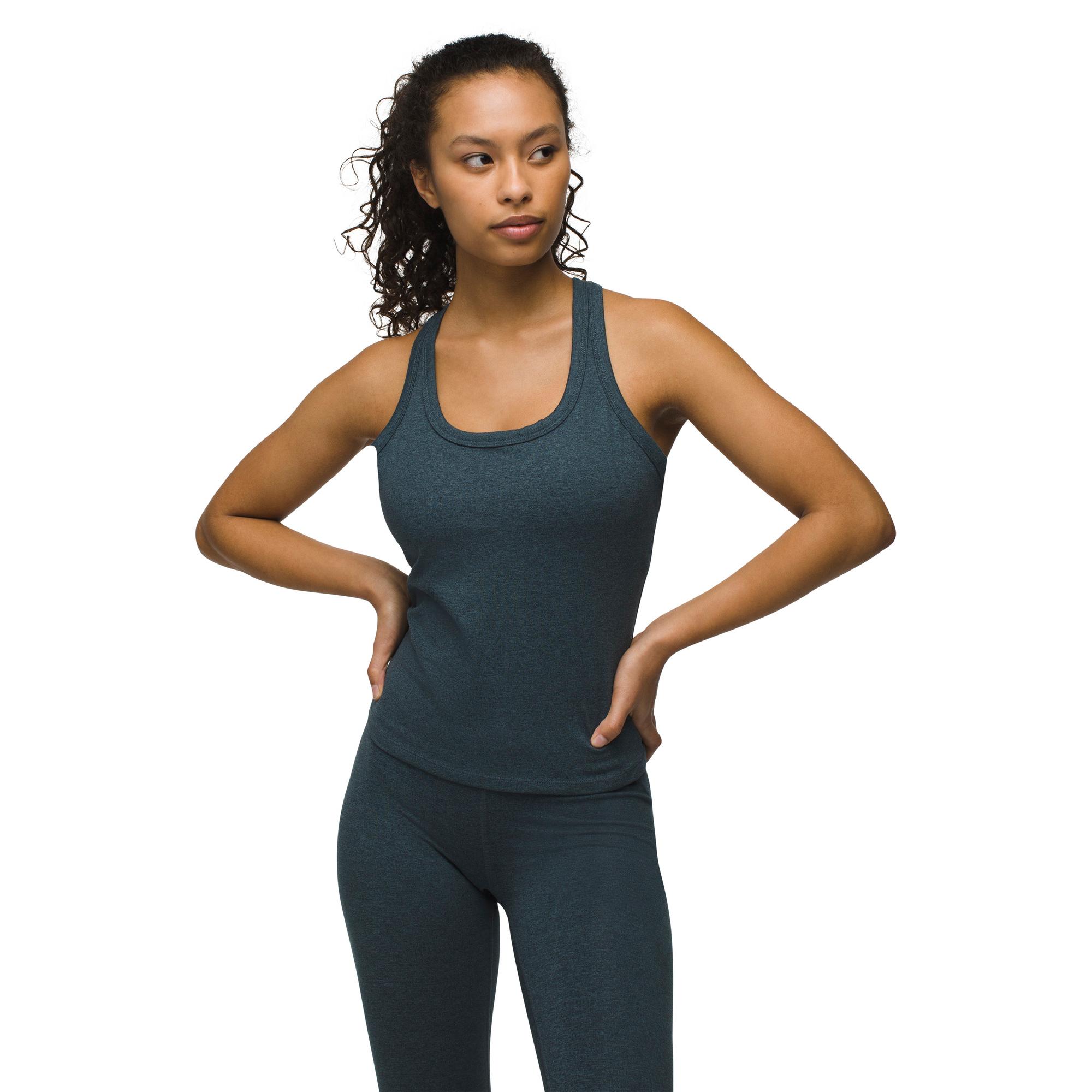 Женская майка-борцовка Heavena prAna, Stormy Night Heather
Женская майка-борцовка Heavena prAna, Stormy Night Heather