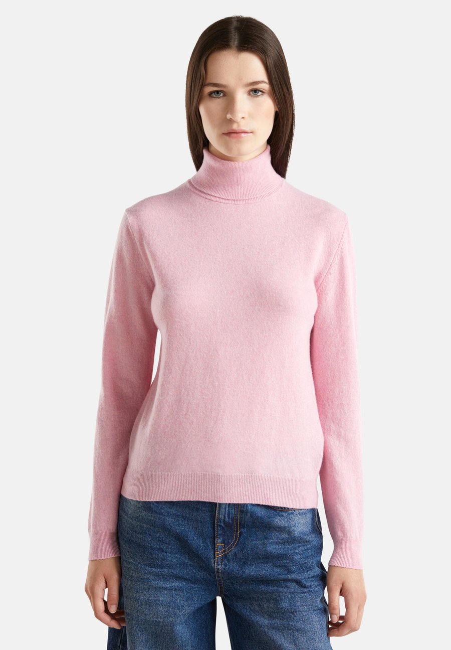 Джемпер United Colors of Benetton MARL TURTLENECK, Pink
Джемпер United Colors of Benetton MARL TURTLENECK, Pink