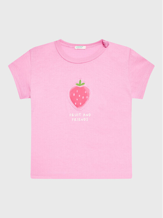 Футболка стандартного кроя United Colors Of Benetton, розовый
Футболка стандартного кроя United Colors Of Benetton, розовый