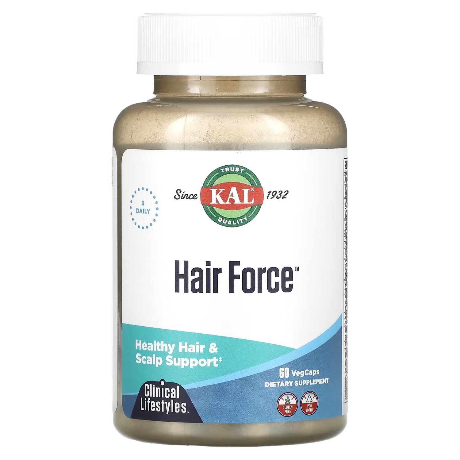 KAL Hair Force, 60 капсул
KAL Hair Force, 60 капсул