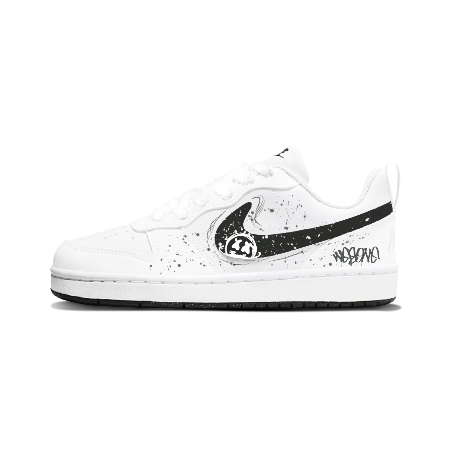 Nike Кроссовки для скейтбординга Court Borough Graffiti Fantasy Low top Kids' Black White Unisex
Nike Кроссовки для скейтбординга Court Borough Graffiti Fantasy Low top Kids' Black White Unisex