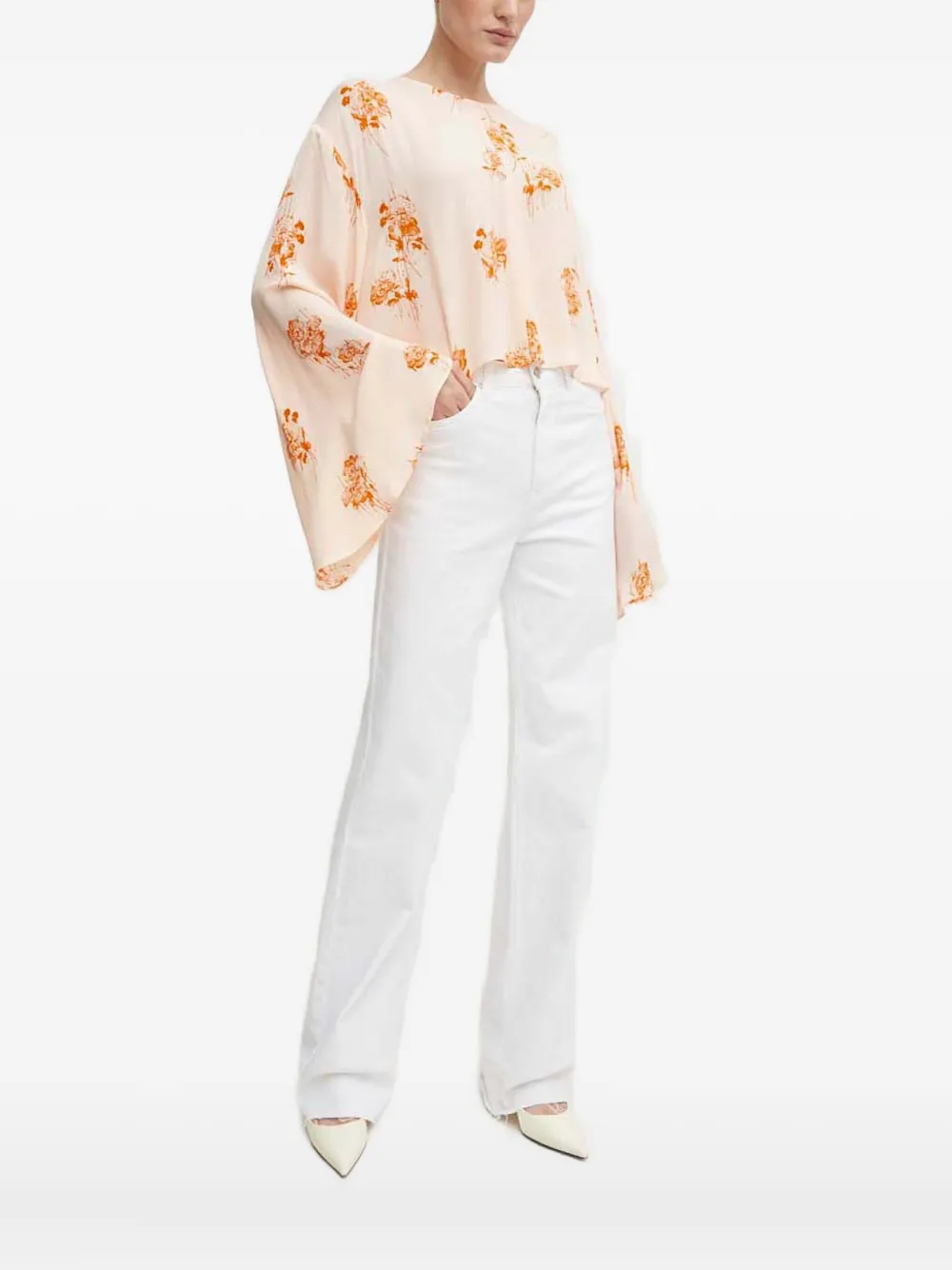 Топ с цветочным узором Day Birger Et Mikkelsen, оранжевый
Топ с цветочным узором Day Birger Et Mikkelsen, оранжевый