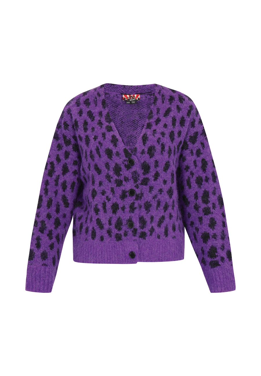Кардиган оверсайз myMo ROCKS, темно-фиолетовый
Кардиган оверсайз myMo ROCKS, темно-фиолетовый