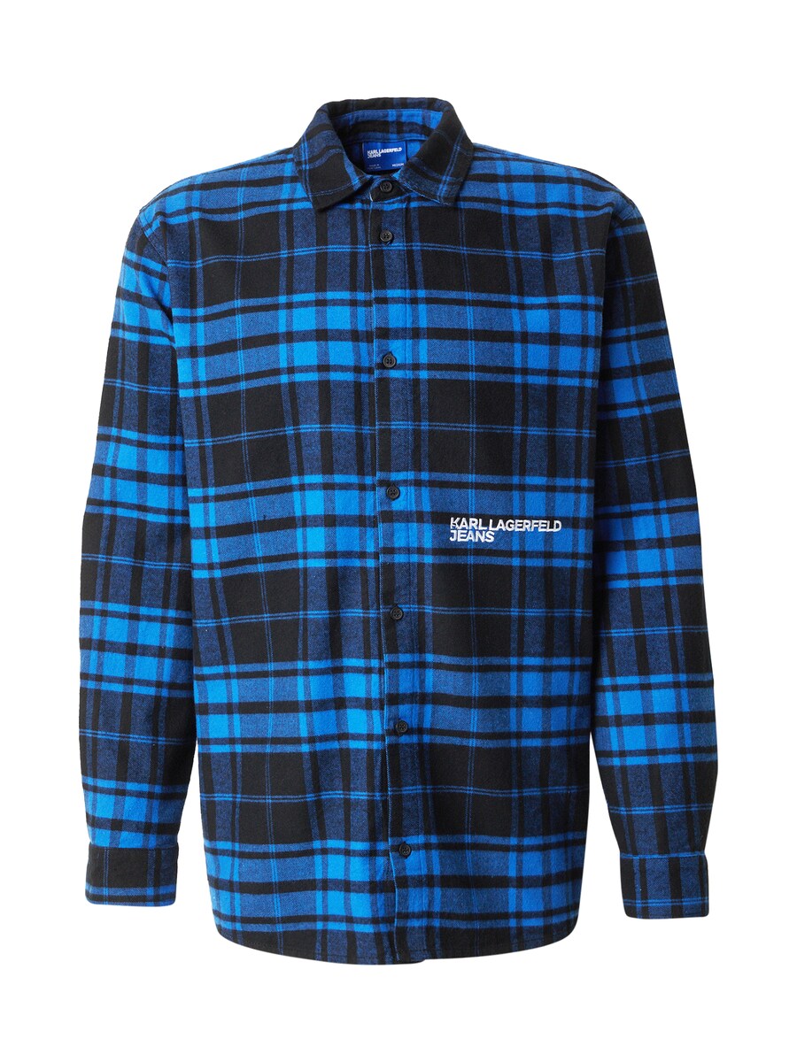 Рубашка на пуговицах классического кроя KARL LAGERFELD JEANS, Blue
Рубашка на пуговицах классического кроя KARL LAGERFELD JEANS, Blue