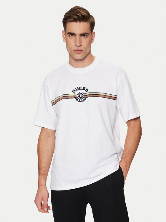 Футболка стандартного кроя Guess, белый
Футболка стандартного кроя Guess, белый