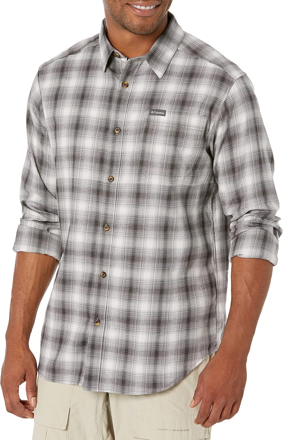 Рубашка Columbia Mens Vapor Ridge III с длинным рукавом, походная рубашка, Shark Small Ombre
Рубашка Columbia Mens Vapor Ridge III с длинным рукавом, походная рубашка, Shark Small Ombre