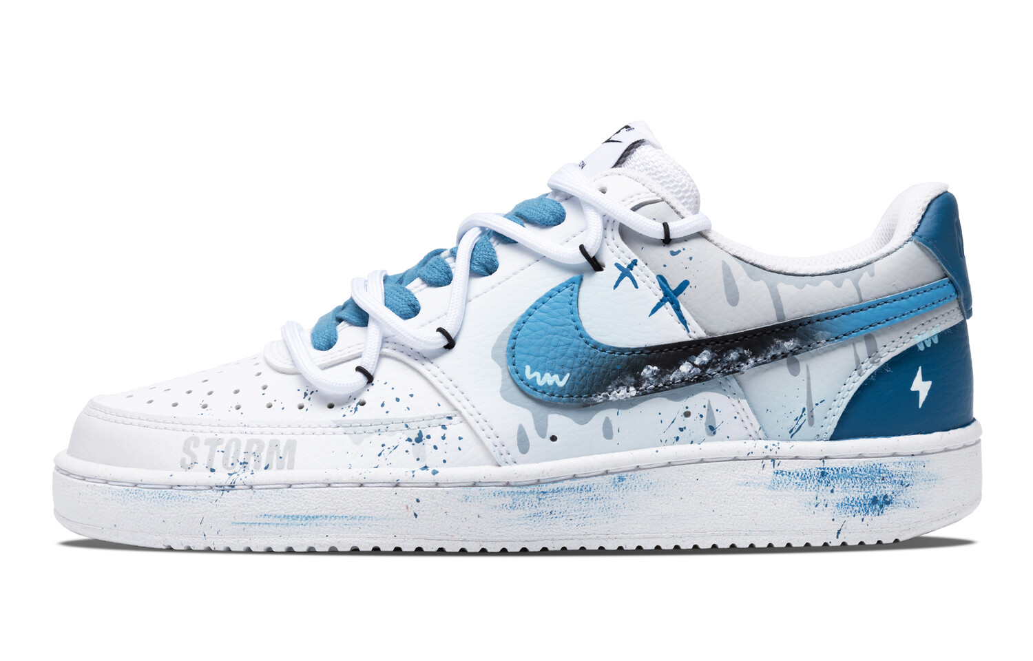 Кроссовки Nike Court Vision 1 Skateboarding Shoes Women's Low-top White, белый/синий
Кроссовки Nike Court Vision 1 Skateboarding Shoes Women's Low-top White, белый/синий