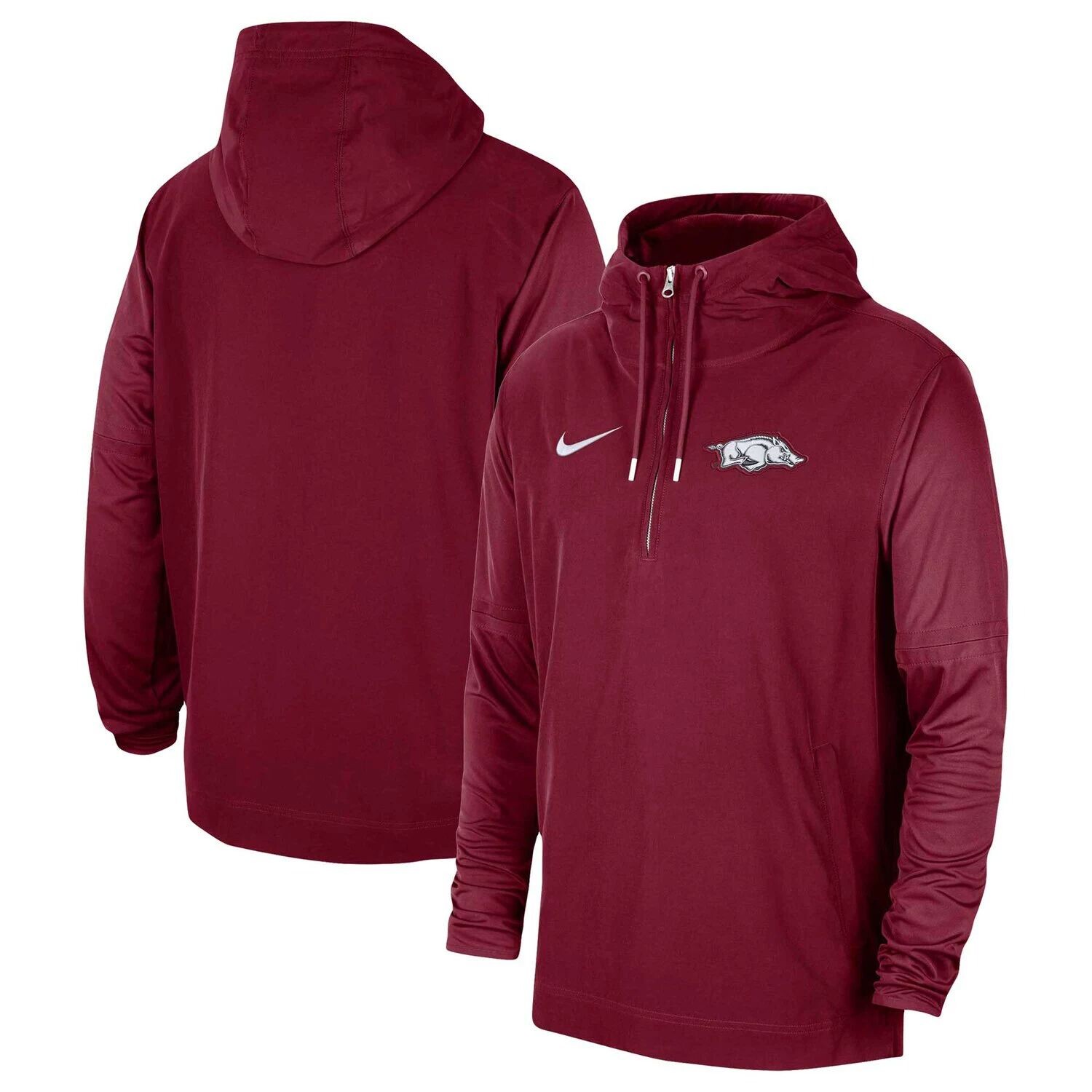 Мужская куртка Cardinal Arkansas Razorbacks 2023 Coach с капюшоном и молнией до половины Nike
Мужская куртка Cardinal Arkansas Razorbacks 2023 Coach с капюшоном и молнией до половины Nike