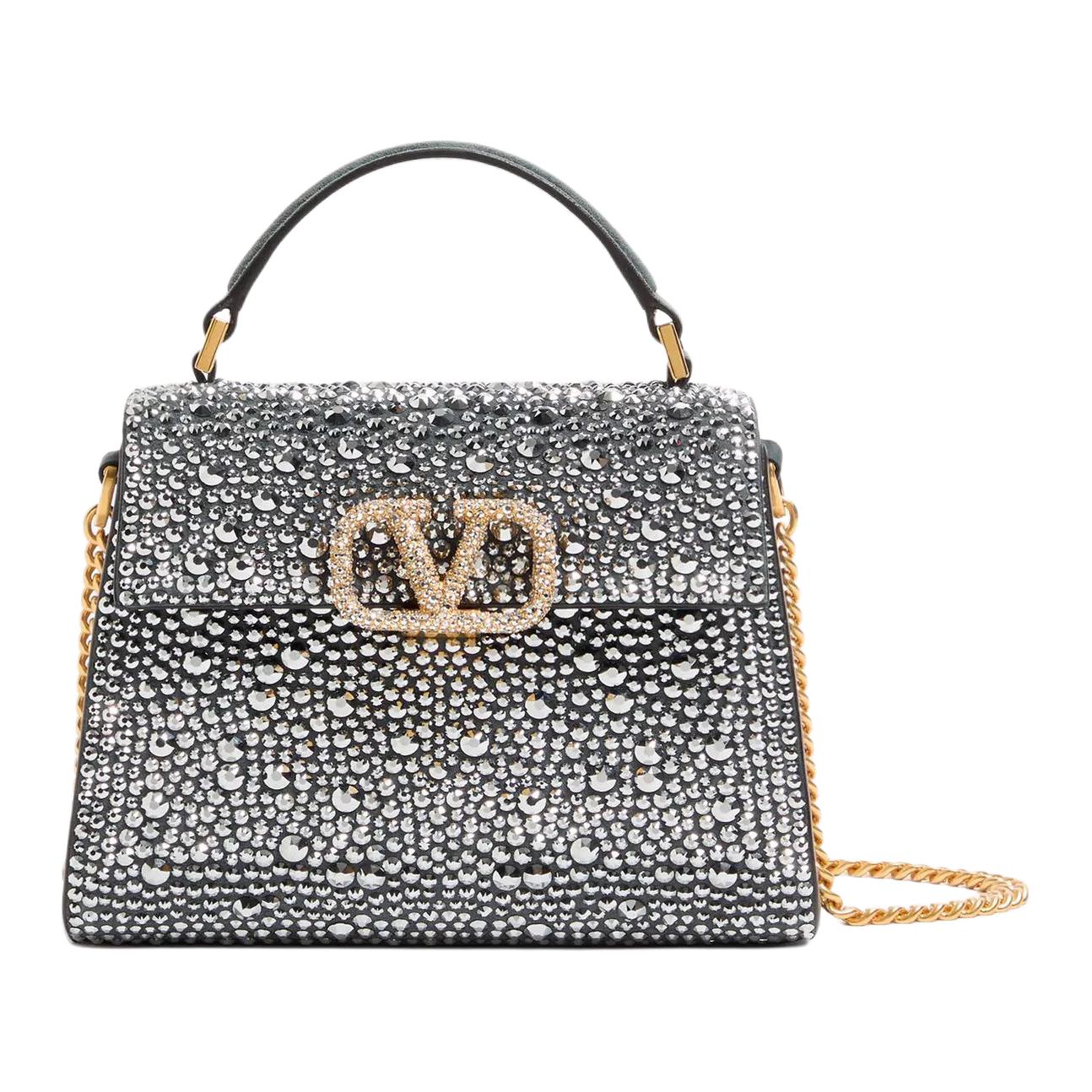 Valentino Античная латунная отделка металлический элемент кроссбоди одно плечо мини-сумка через плечо женская silver
Valentino Античная латунная отделка металлический элемент кроссбоди одно плечо мини-сумка через плечо женская silver