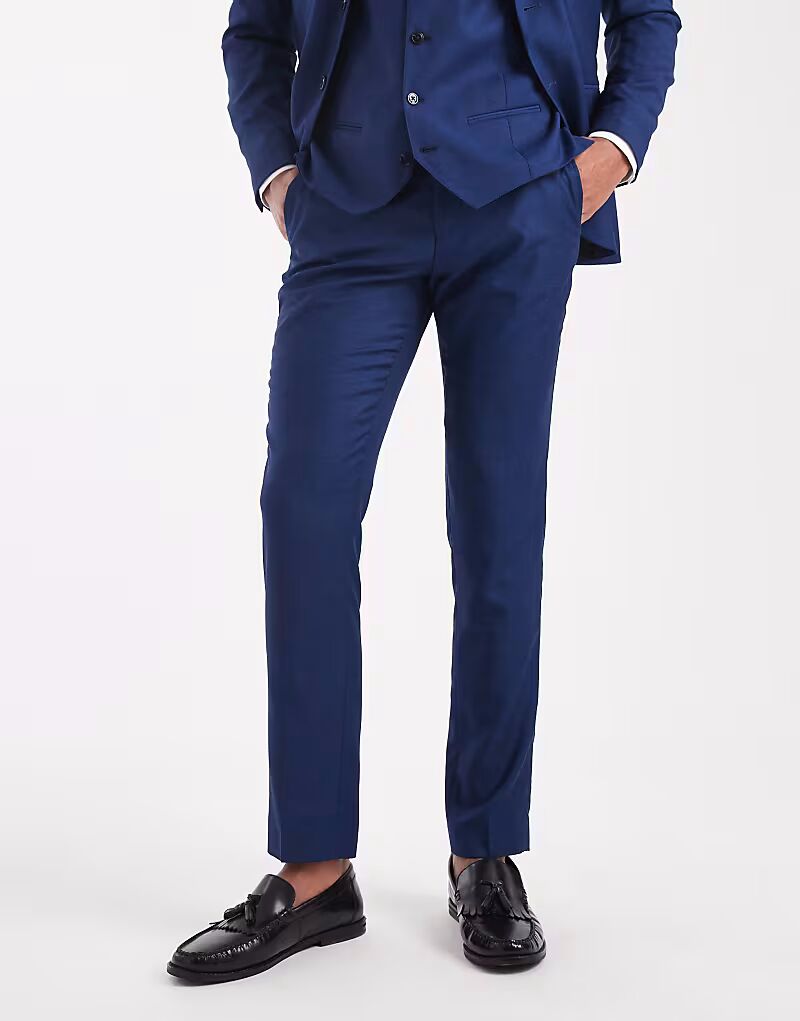 Суперузкие брюки синего цвета Jack & Jones
Суперузкие брюки синего цвета Jack & Jones