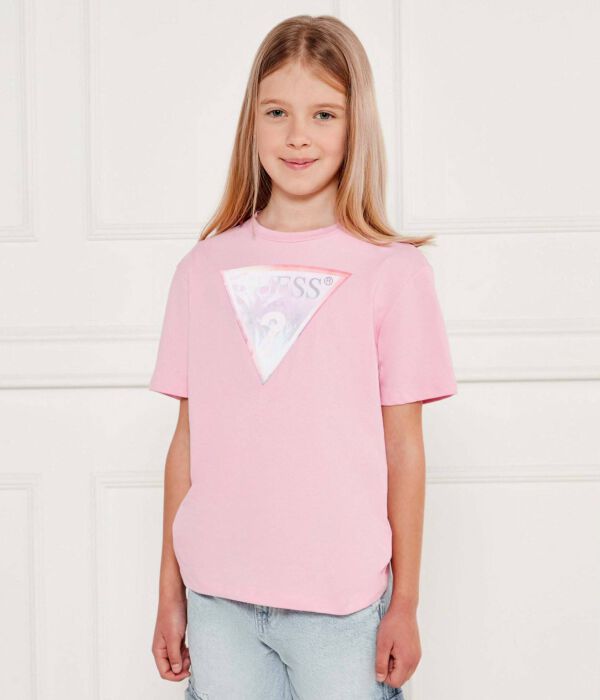 Футболки Oversize fit Guess, розовый 
Футболки Oversize fit Guess, розовый