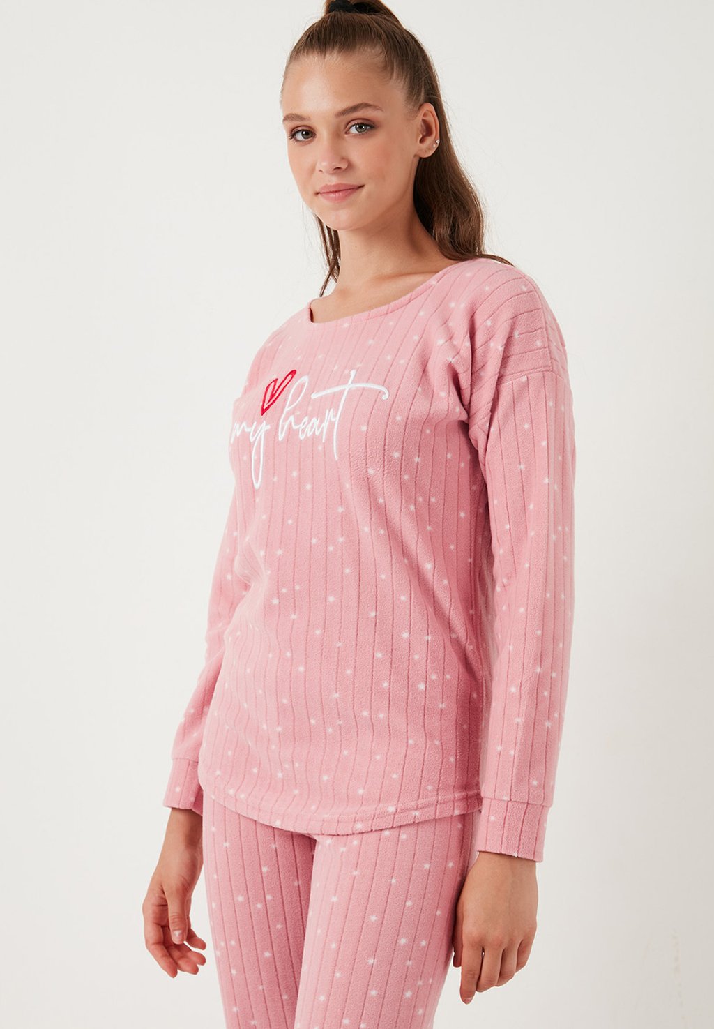 Пижамный комплект REGULAR FIT SET LELA, розовый 
Пижамный комплект REGULAR FIT SET LELA, розовый