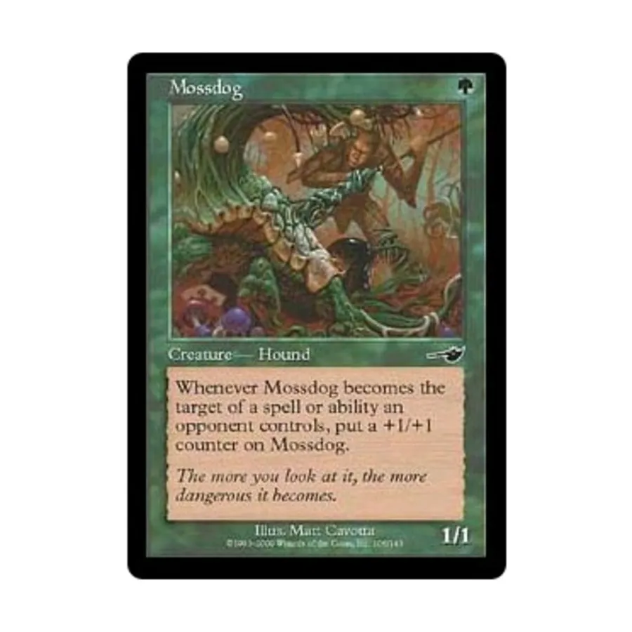 CCG Моссдог (К), MTG - Nemesis
CCG Моссдог (К), MTG - Nemesis