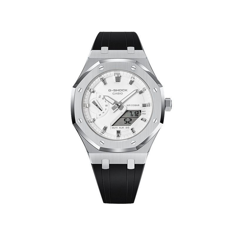 CASIO Часы Unisex 46.2mm White Watch, White
CASIO Часы Unisex 46.2mm White Watch, White