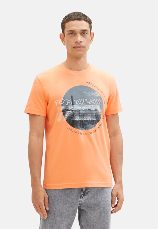 Футболка Tom Tailor, оранжевый
Футболка Tom Tailor, оранжевый