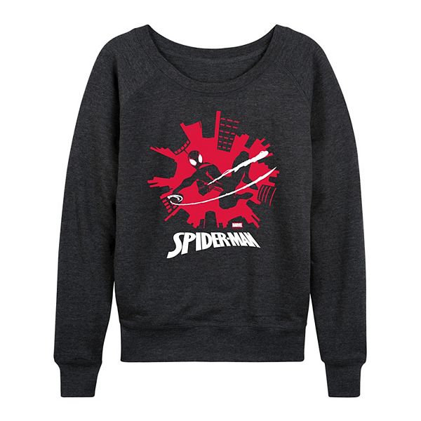 Женская футболка с длинным рукавом Spider-Man Miles Morales Skyline French Terry Marvel, Heather Charcoal, Черный, Женская футболка с длинным рукавом Spider-Man Miles Morales Skyline French Terry Marvel, Heather Charcoal
Женская футболка с длинным рукавом Spider-Man Miles Morales Skyline French Terry Marvel, Heather Charcoal, Черный, Женская футболка с длинным рукавом Spider-Man Miles Morales Skyline French Terry Marvel, Heather Charcoal