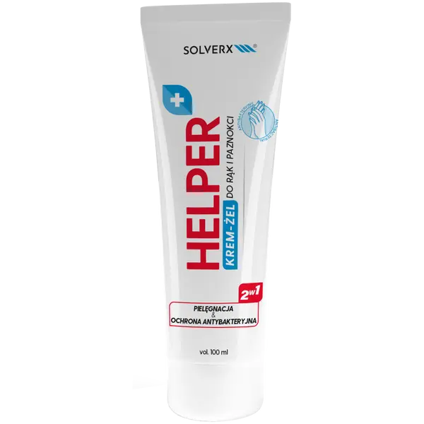 Гель-крем для рук и ногтей, 100 мл Solverx Helper 
Гель-крем для рук и ногтей, 100 мл Solverx Helper