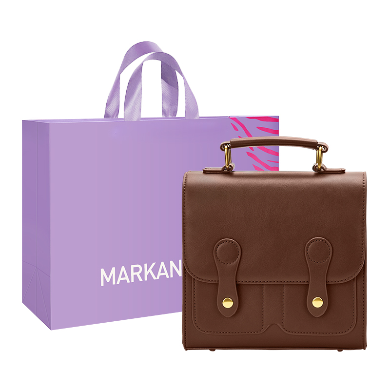 Сумка PU маленькая квадратная, Сумка через плечо, Рюкзак среднего размера женский черный/коричневый MARKANGARO
Сумка PU маленькая квадратная, Сумка через плечо, Рюкзак среднего размера женский черный/коричневый MARKANGARO