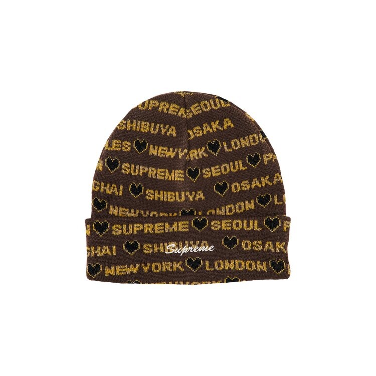 Шапка Supreme Hearts Beanie, коричневый
Шапка Supreme Hearts Beanie, коричневый