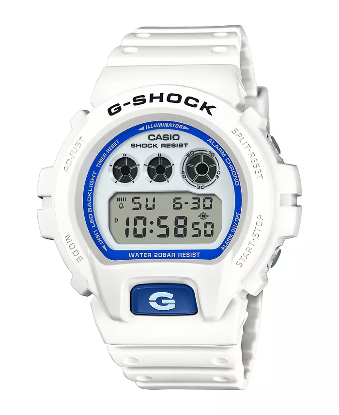 Мужские белые часы с минеральным стеклом, 50 мм G-Shock
Мужские белые часы с минеральным стеклом, 50 мм G-Shock