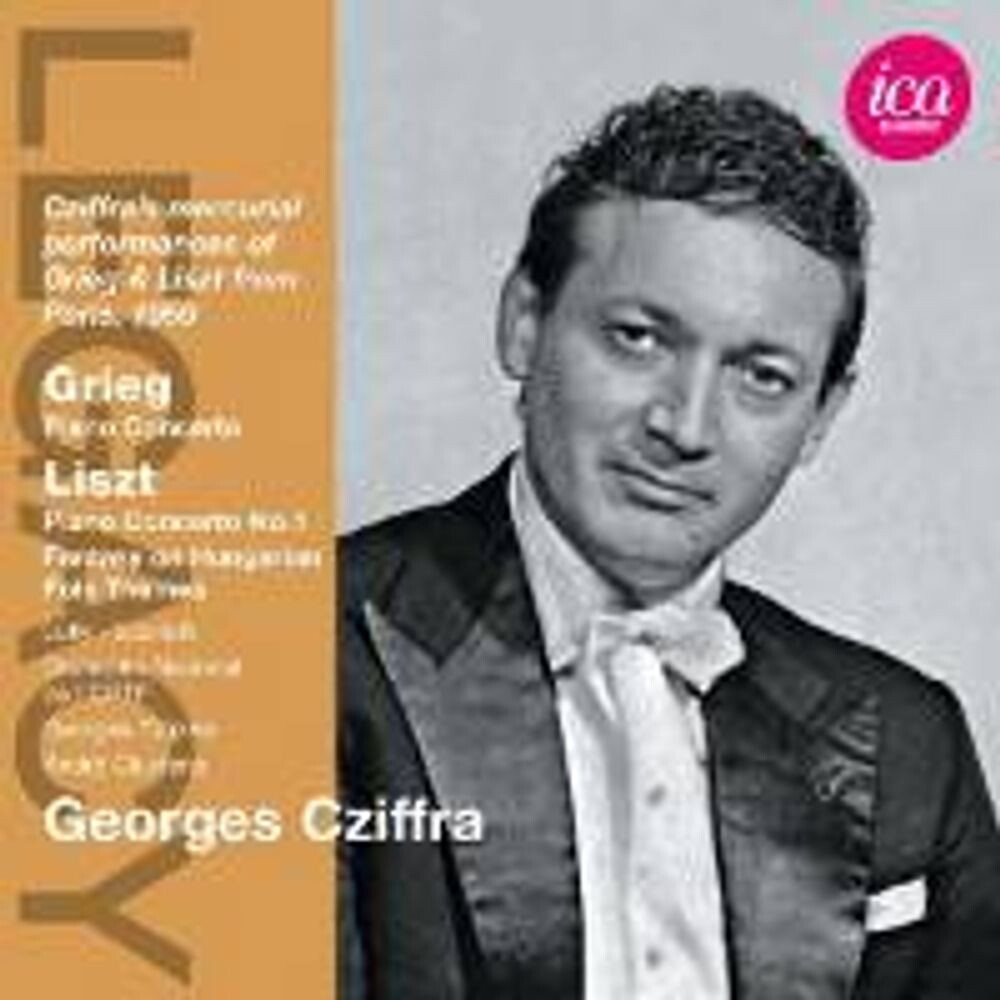 Диск CD Paris, 1959: Grieg Piano Concerto, Liszt Piano Concerto No. 1 - Georges Cziffra
Диск CD Paris, 1959: Grieg Piano Concerto, Liszt Piano Concerto No. 1 - Georges Cziffra