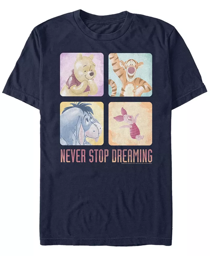 Мужская футболка с коротким рукавом Pooh Squad Fifth Sun, синий 
Мужская футболка с коротким рукавом Pooh Squad Fifth Sun, синий