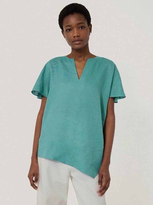 Непринужденный топ из чистого льна Jigsaw, цвет Ocean Blue
Непринужденный топ из чистого льна Jigsaw, цвет Ocean Blue