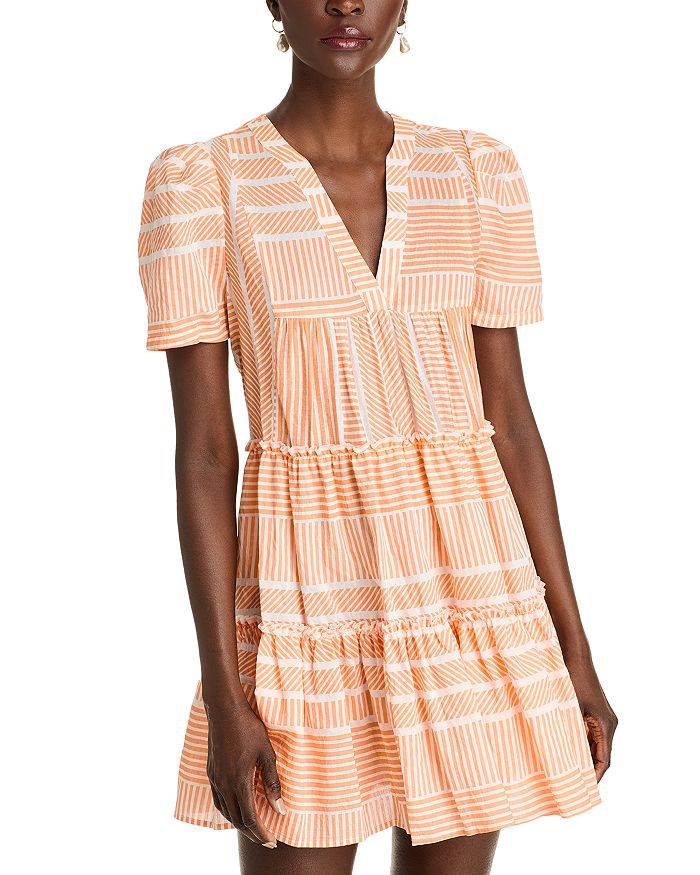 Мини-платье с V-образным вырезом AQUA, оранжевый
Мини-платье с V-образным вырезом AQUA, оранжевый