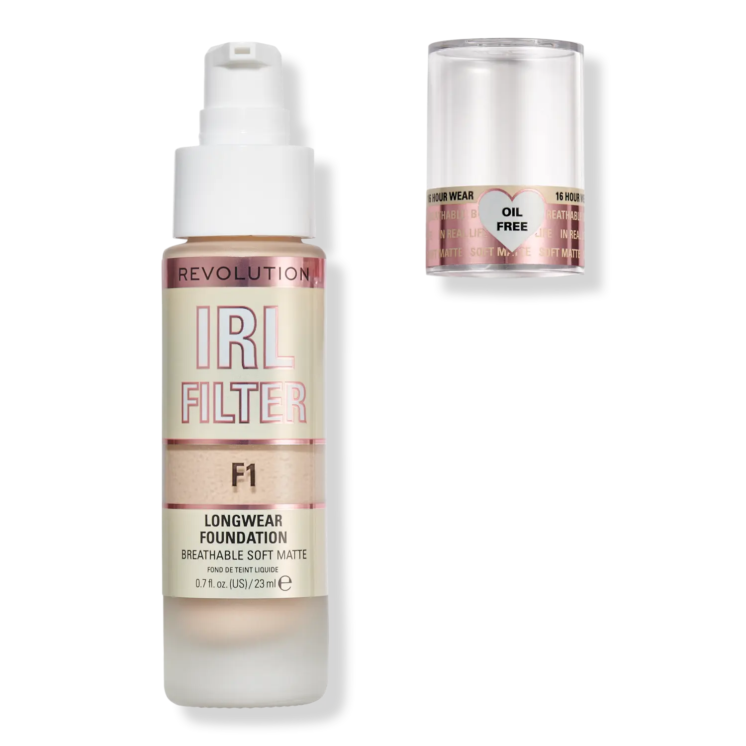 Тональный крем IRL Filter Longwear Foundation Revolution Beauty, F1 (fair skin tones with a neutral undertone)
Тональный крем IRL Filter Longwear Foundation Revolution Beauty, F1 (fair skin tones with a neutral undertone)