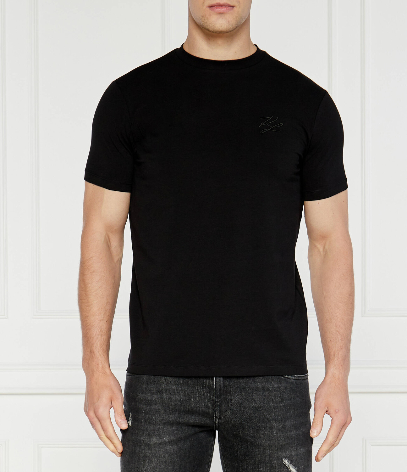 Футболка Karl Lagerfeld Slim Fit stretch, черный
Футболка Karl Lagerfeld Slim Fit stretch, черный