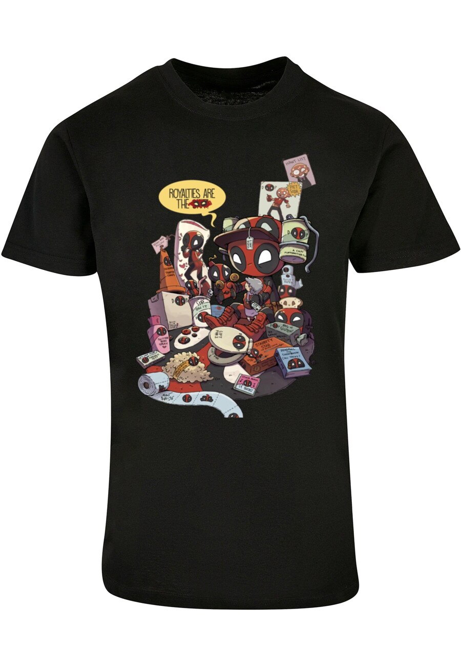 Классическая футболка ABSOLUTE CULT Shirt Deadpool - Merchandise Royalties, черный
Классическая футболка ABSOLUTE CULT Shirt Deadpool - Merchandise Royalties, черный
