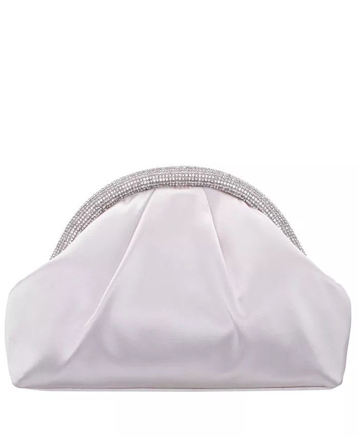 Клатч с рамкой и кристаллами Small Crystal Trim Frame Nina, слоновая кость/кремовый
Клатч с рамкой и кристаллами Small Crystal Trim Frame Nina, слоновая кость/кремовый