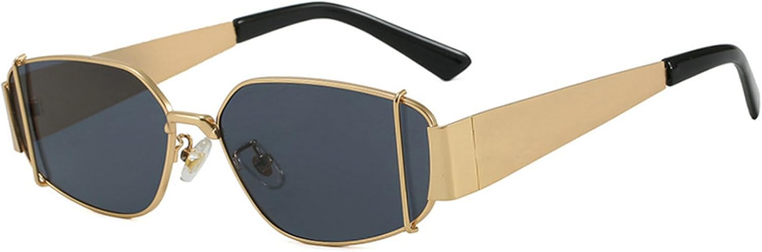 Женские солнцезащитные очки в стиле панк Y2K, маленькие прямоугольные, 2025 год, роскошные, модные, металлические, неправильной формы, солнцезащитные очки UV400 mincl, C4
Женские солнцезащитные очки в стиле панк Y2K, маленькие прямоугольные, 2025 год, роскошные, модные, металлические, неправильной формы, солнцезащитные очки UV400 mincl, C4