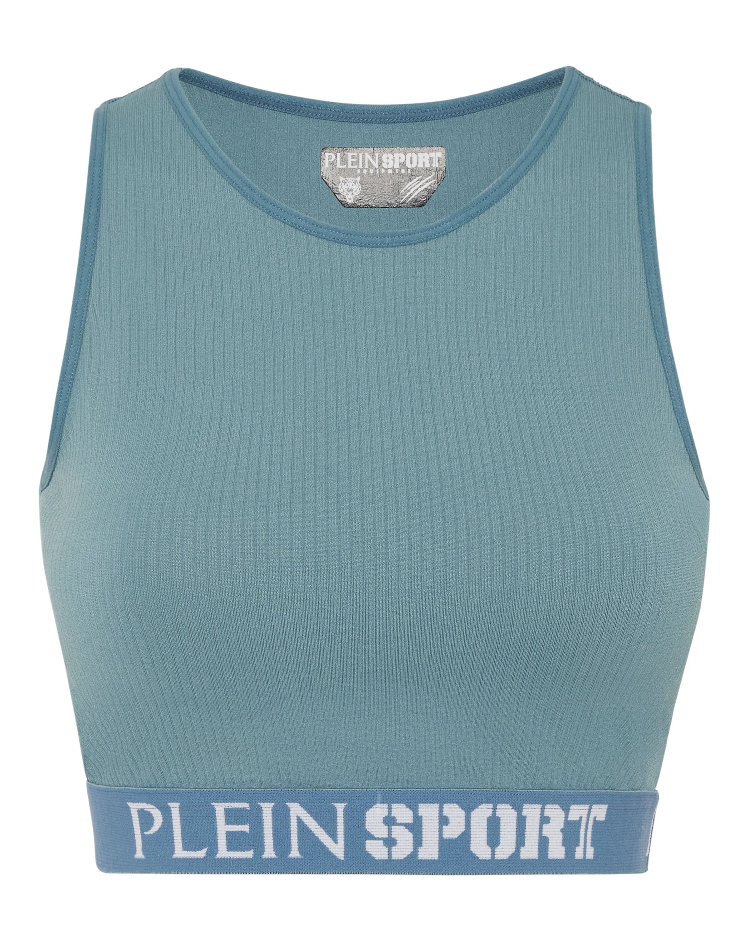 Plein Sport Спортивный бюстгальтер-бралетт в цвете Opal
Plein Sport Спортивный бюстгальтер-бралетт в цвете Opal