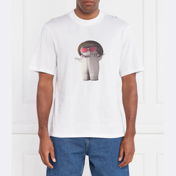 Комфортная футболка из дампиньона Hugo, белый
Комфортная футболка из дампиньона Hugo, белый