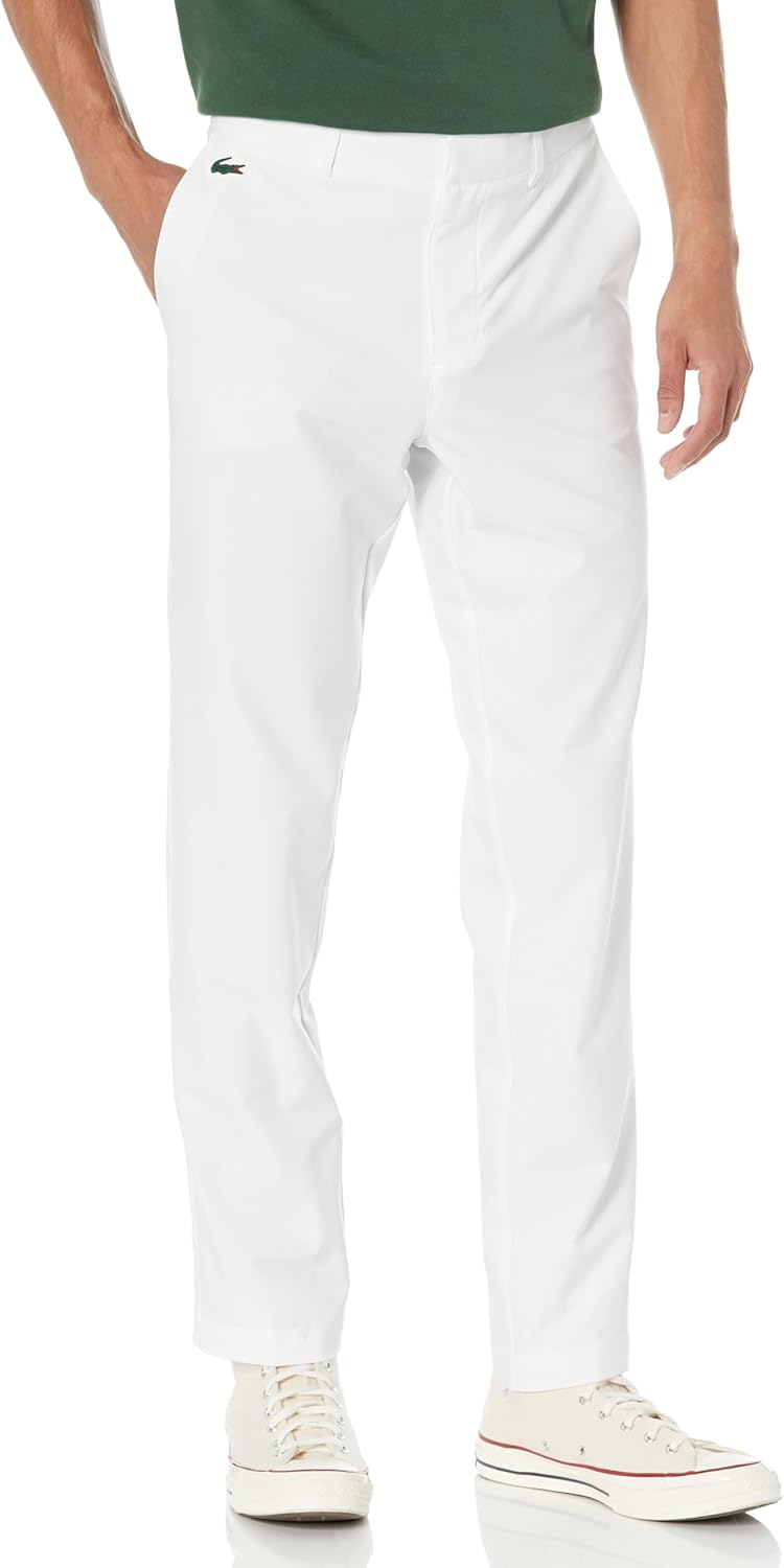 Мужские спортивные брюки для гольфа Lacoste Ultra Dry Slim Fit, White
Мужские спортивные брюки для гольфа Lacoste Ultra Dry Slim Fit, White