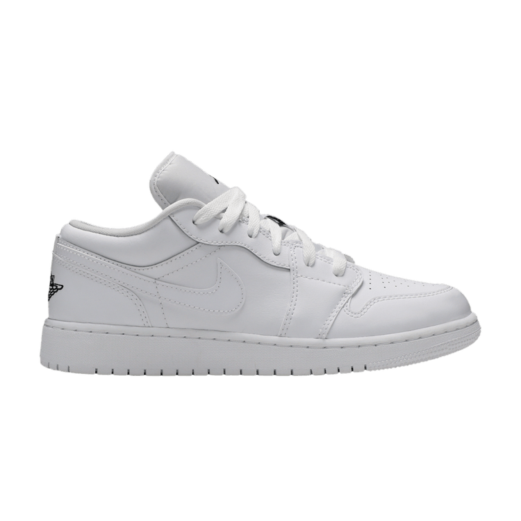 Кроссовки Air Jordan Air Jordan 1 Low GS 'White Black', белый 
Кроссовки Air Jordan Air Jordan 1 Low GS 'White Black', белый