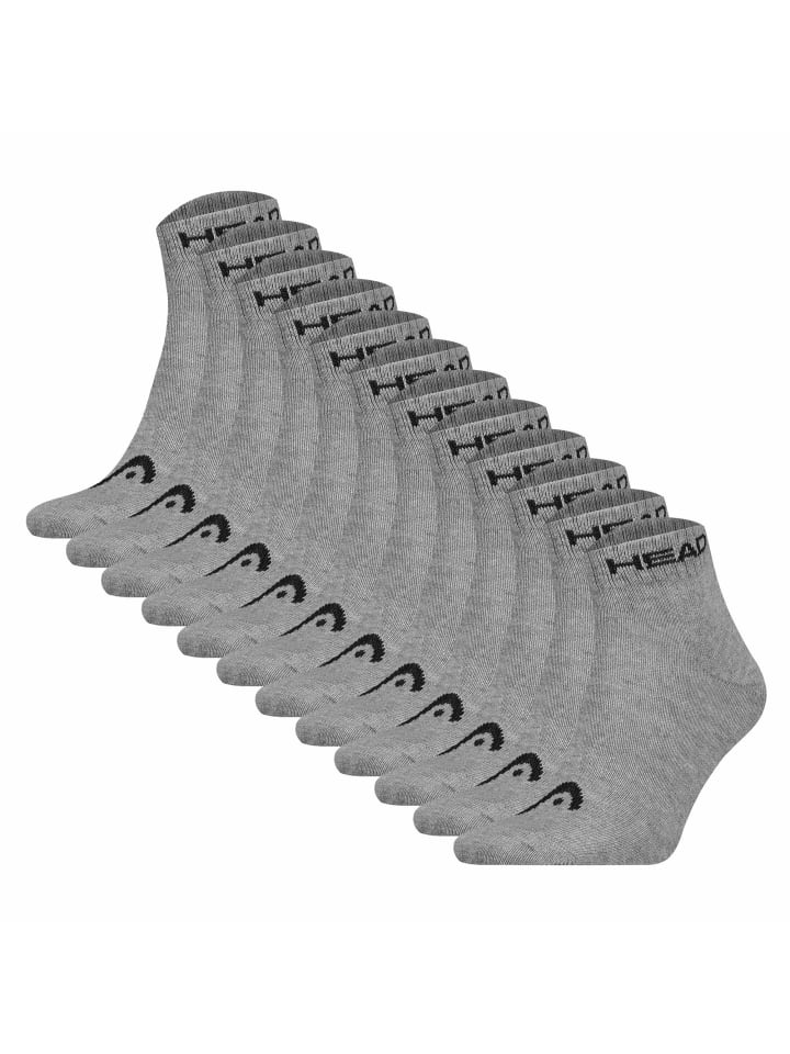 HEAD Носки, упаковка из 12 штук, серые
HEAD Носки, упаковка из 12 штук, серые