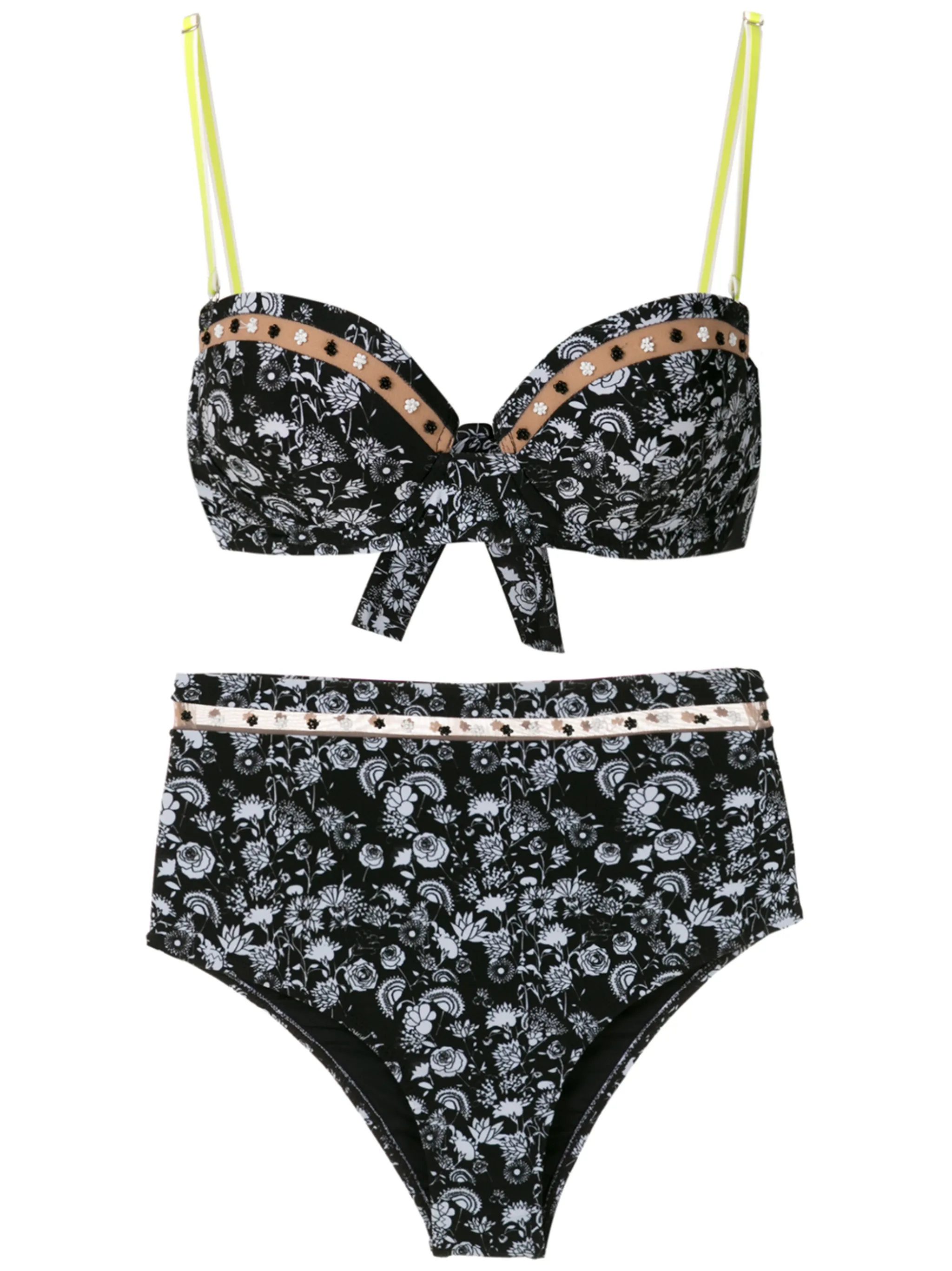 Бикини Margarida с принтом Amir Slama, черный
Бикини Margarida с принтом Amir Slama, черный
