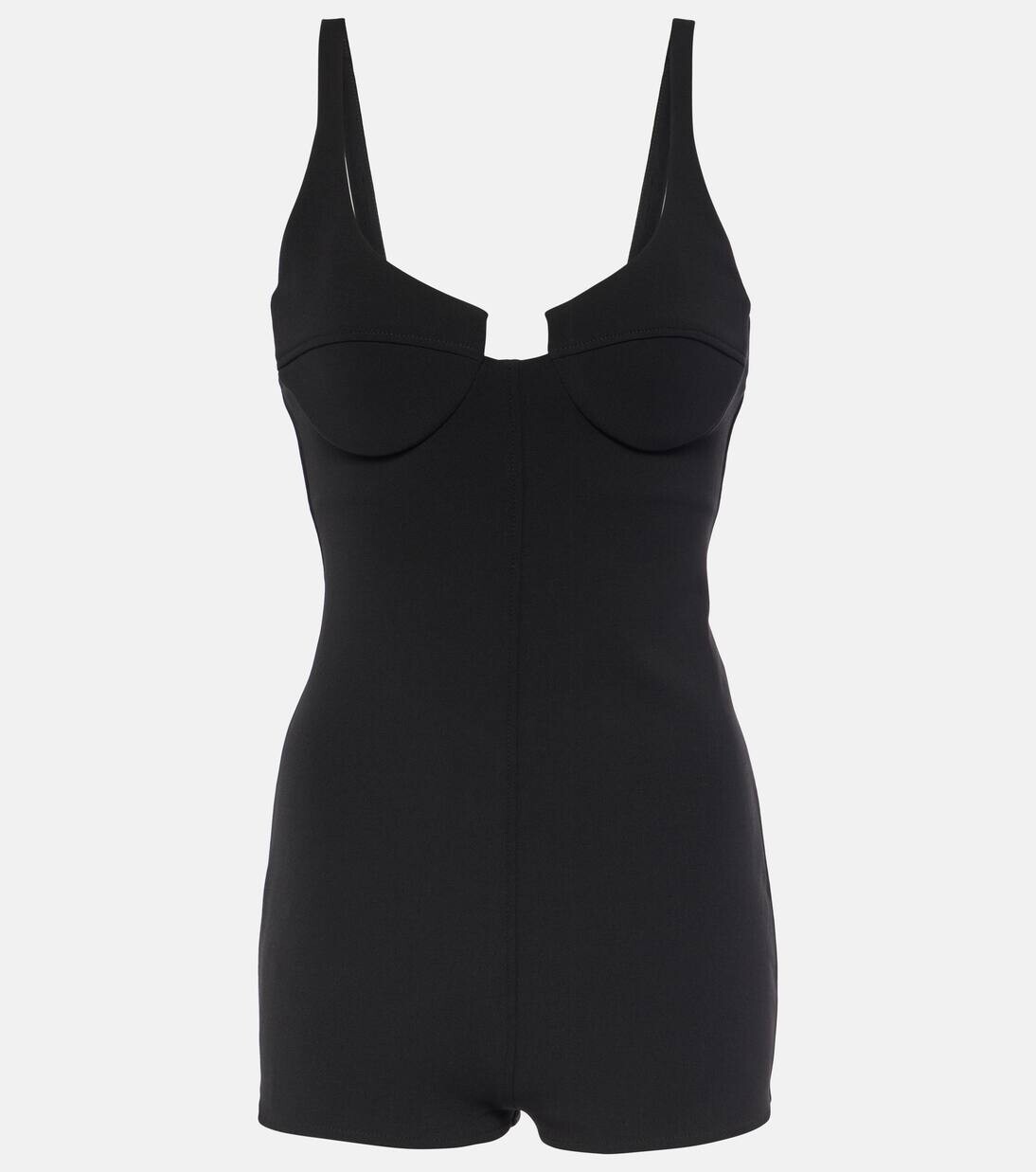 Комбинезон из смесовой шерсти Magda Butrym, черный
Комбинезон из смесовой шерсти Magda Butrym, черный