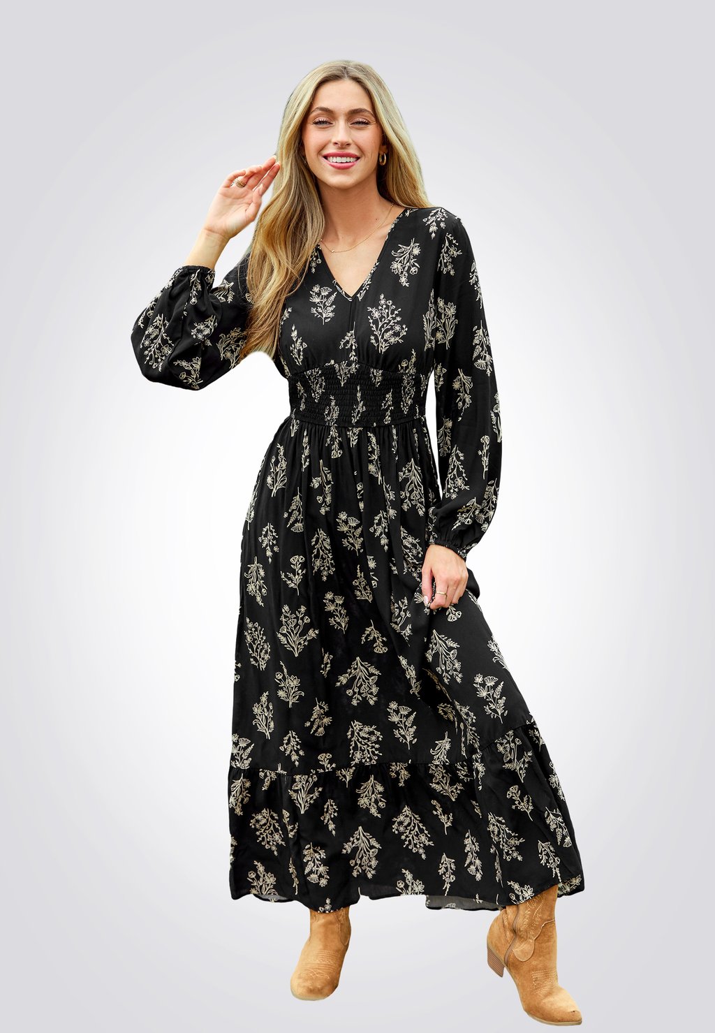 Платье макси Cupshe, черный
Платье макси Cupshe, черный