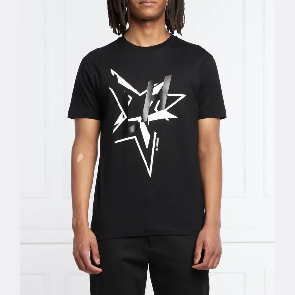 Футболка стандартного кроя Les Hommes, черный 
Футболка стандартного кроя Les Hommes, черный