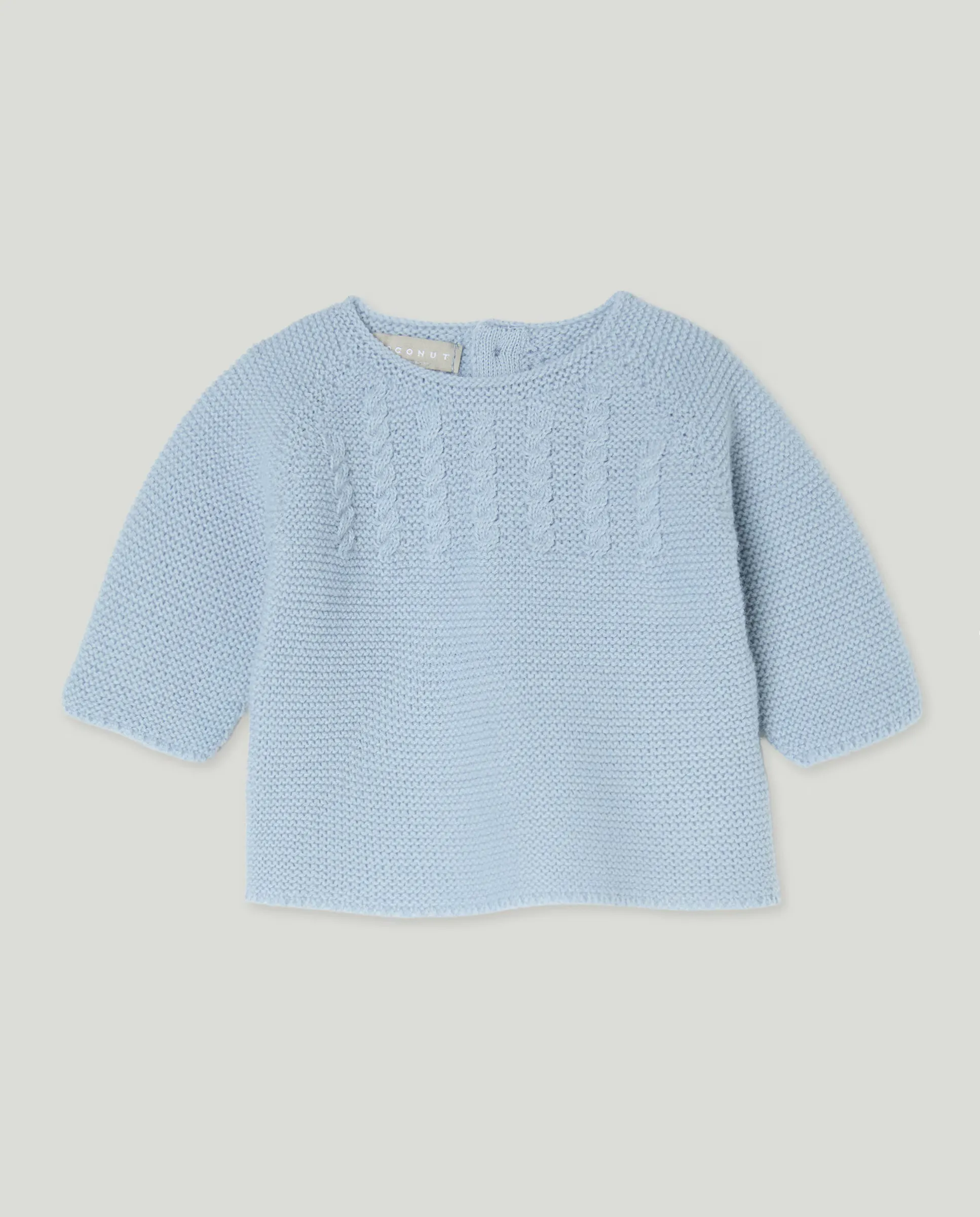 Детский трикотажный джемпер с квадратным вырезом и косами на кокетке Coconut El Corte Inglés, синий
Детский трикотажный джемпер с квадратным вырезом и косами на кокетке Coconut El Corte Inglés, синий